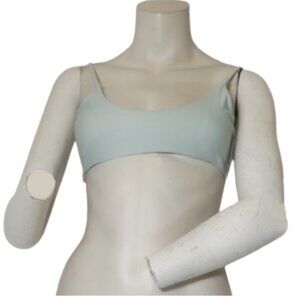 Mint Green Bikini Top - Polyamide & Elastane Blend